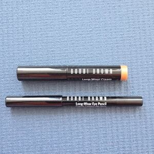 BN Bobbi Brown Travel Size Long-wear Cream Shadow Stick + Eye Pencil